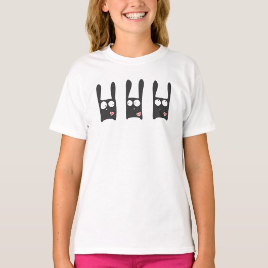 Cute en Funny Valentijn T-shirt (Voorkant)