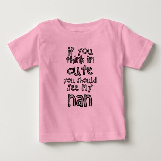 Cute en grappige kinderen op shirt (Voorkant)