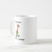 Cute en grappige marathon koffiemok (Voorkant links)