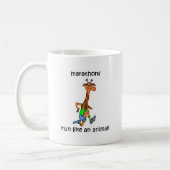 Cute en grappige marathon koffiemok (Links)