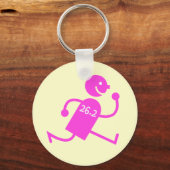 Cute en grappige marathon sleutelhanger (Voorkant)