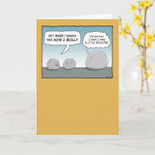 Cute en grappige rotzooi. kaart (Gele Bloem)