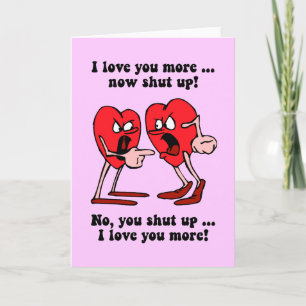Cute en grappige Valentijnsdag Feestdagen Kaart