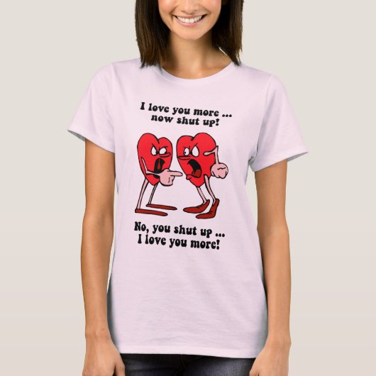 Cute en grappige Valentijnsdag T-shirt (Voorkant)