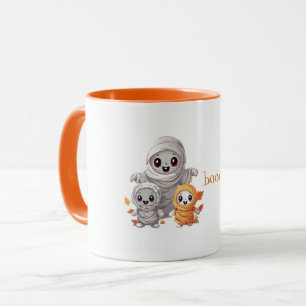 Cute en griezelige mummies Halloween koffiemok Mok