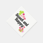 Cute en happy servet (Hoek)