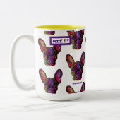 Cute en Kleurrijke Franse Bulldog Mok (Links)
