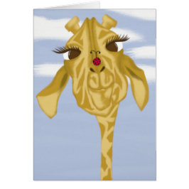 Cute en kleurrijke Giraffe