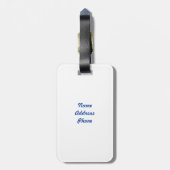 Cute en kleurrijke Giraffe Bagagelabel (Achterkant verticaal)