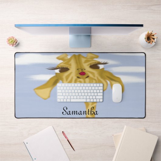 Cute en kleurrijke Giraffe Bureaumat (Kantoor 1)