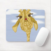 Cute en kleurrijke Giraffe Muismat (Met muis)