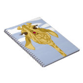 Cute en kleurrijke Giraffe Notitieboek (Rechterzijde)