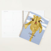 Cute en kleurrijke Giraffe Planner (Display)