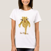 Cute en kleurrijke Giraffe T-shirt (Voorkant)