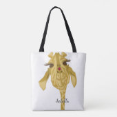 Cute en kleurrijke Giraffe Tote Bag (Achterkant)
