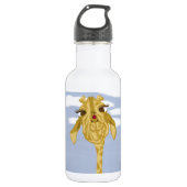 Cute en kleurrijke Giraffe Waterfles (Voorkant)