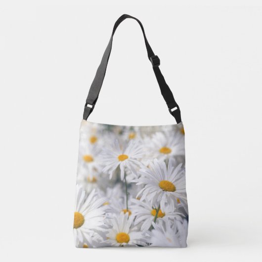 Cute en retro Daisy Crossbody Tas (Achterkant)