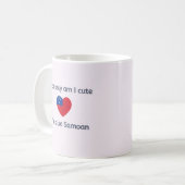Cute en Samoan Koffiemok (Voorkant links)