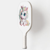 Cute en Schattige Baby Unicorn Pickleball Paddle (Links)