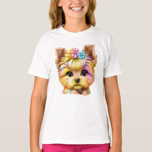 Cute en Schattige Baby Yorkie T-shirt