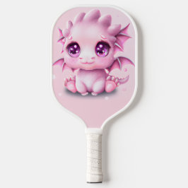 Cute en Schattige Fantasy Pink Baby Chibi Pickleball Paddle