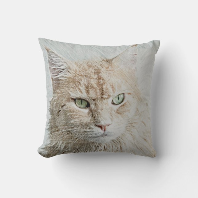 Cute en Schattige katten Kussen (Voorkant)