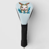 Cute en Schattige Kawaii Baby Bunny Golfheadcover (Voorkant)