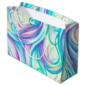 Cute en Schattige Kawaii Baby Dragon Groot Cadeauzakje (Achterkant Gekanteld)