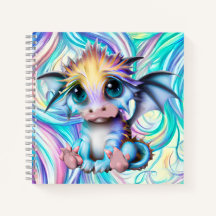Cute en Schattige Kawaii Baby Dragon