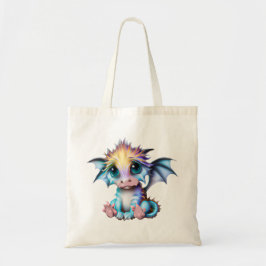 Cute en Schattige Kawaii Baby Dragon Tote Bag