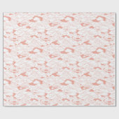 Cute en Schattige Rocking Horse Cadeaupapier (Vlak)