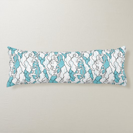 Cute en Schattige Rocking Horse Lichaamskussen (Voorkant)