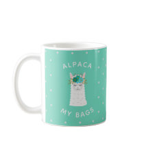 Cute en Trendy Alpaca | Turquoise