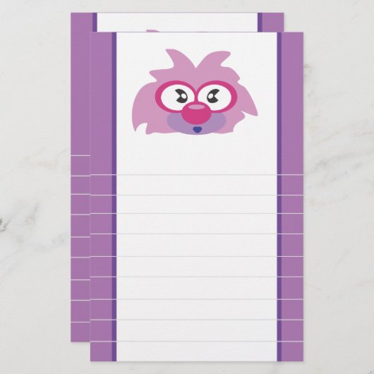 Cute en Whimsical Briefpapier (Voorkant / Achterkant)