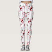Cute en Whimsical Candy Cane Leggings (Voorkant)