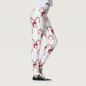 Cute en Whimsical Candy Cane Leggings (Rechts)
