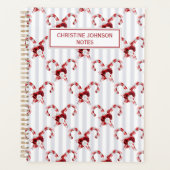 Cute en Whimsical Candy Cane Planner (Voorkant)