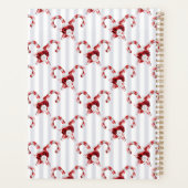 Cute en Whimsical Candy Cane Planner (Achterkant)