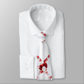 Cute en Whimsical Candy Cane Stropdas (Gebonden)