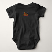 Cute enge pompoen heks hoed baby Halloween Romper (Achterkant)