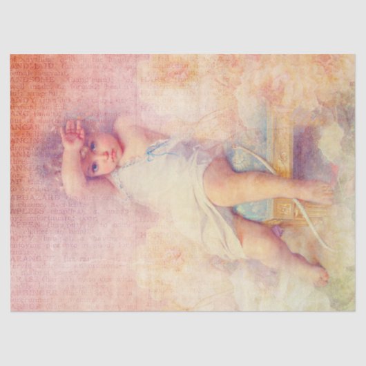 Cute -engeltje tissuepapier (Voorkant)