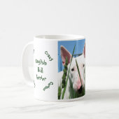 Cute English Bull Terrier Koffiemok (Voorkant links)