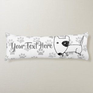 Cute English Bull Terrier Lichaamskussen