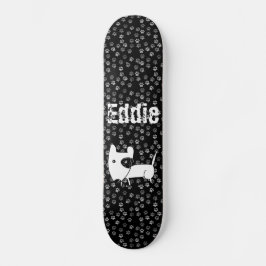 Cute English Bull Terrier Persoonlijk Skateboard