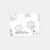 Cute English Bull Terrier Post-it® Notes (Voorkant)