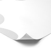 Cute English Bull Terrier Poster (Hoek)