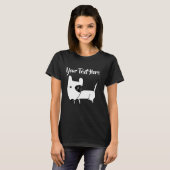 Cute English Bull Terrier T-shirt (Voorkant volledig)