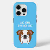 Cute English Bulldog Case-Mate iPhone Case (Achterkant)