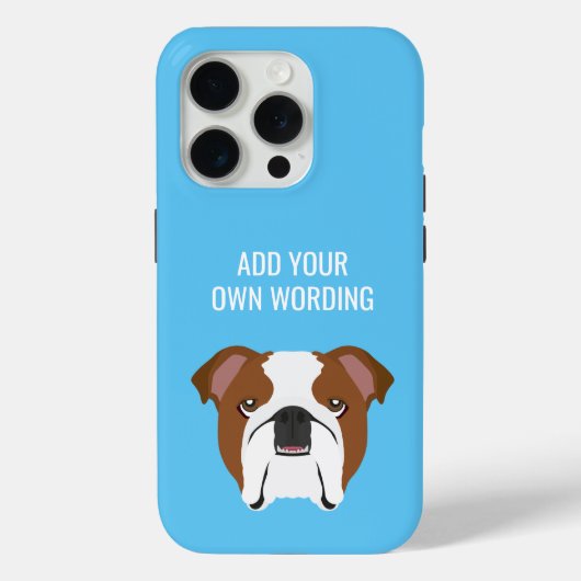 Cute English Bulldog Case-Mate iPhone Case (Achterkant)