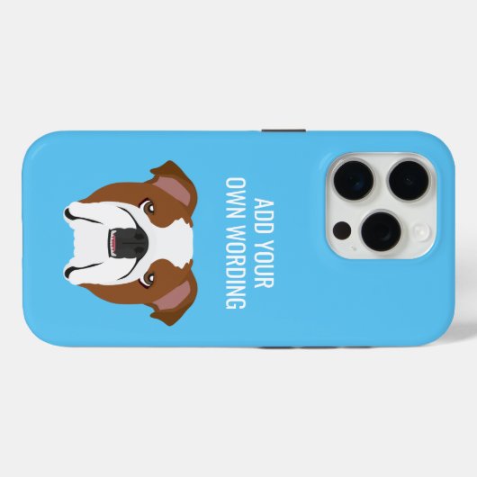 Cute English Bulldog Case-Mate iPhone Case (Achterkant (horizontaal))